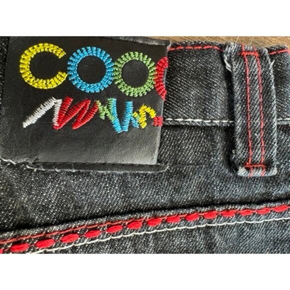 "COOGI" VTG Retro Jeans SZ M Y2K Vintage Denim Skater core Distressed Fashion - Picture 16 of 16